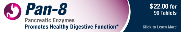 Progena Pan-8 Pancreatic Enzymes