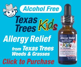 Allergena Texas Trees for Kids - Click to Pre-Order
